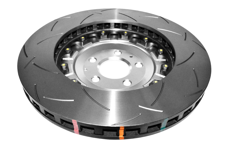 DBA 07-11 Audi S6 Front 5000 Series Slotted Rotor w/ Silver Hat - DBA52778SLVS