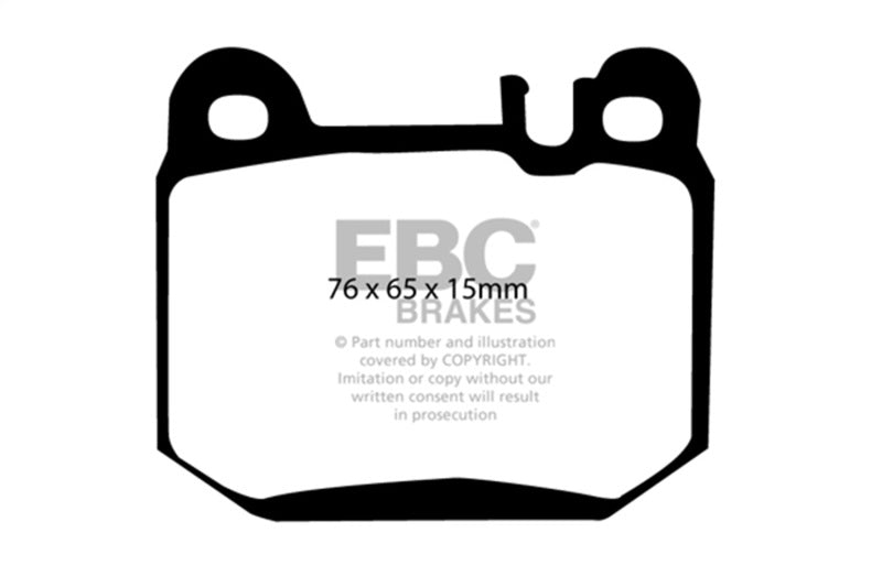 EBC 04-07 Maserati Quattroporte 4.2 Bluestuff Rear Brake Pads - DP51395NDX