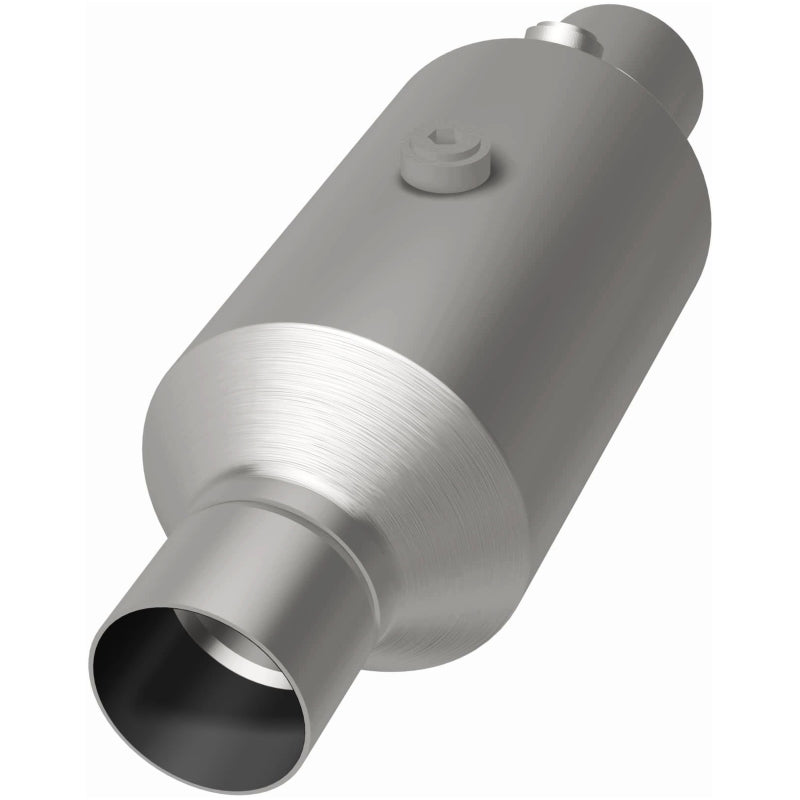 MagnaFlow 2.25 w/dual O2 5in. Spun Universal Converter - 79315