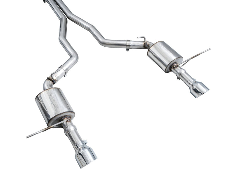 AWE Tuning 18-23 Dodge Durango SRT & Hellcat Touring Edition Exhaust - Chrome Silver Tips - 3015-32952