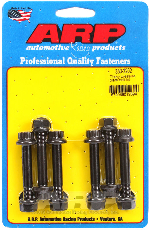 ARP Chevy Pressure Plate Bolt Kit - 330-2202