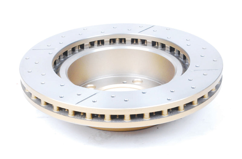 DBA 09-15 Toyota Landcruiser / 10-13 Lexus GX460 Front Drilled & Slotted Street Series Rotor - DBA2736X
