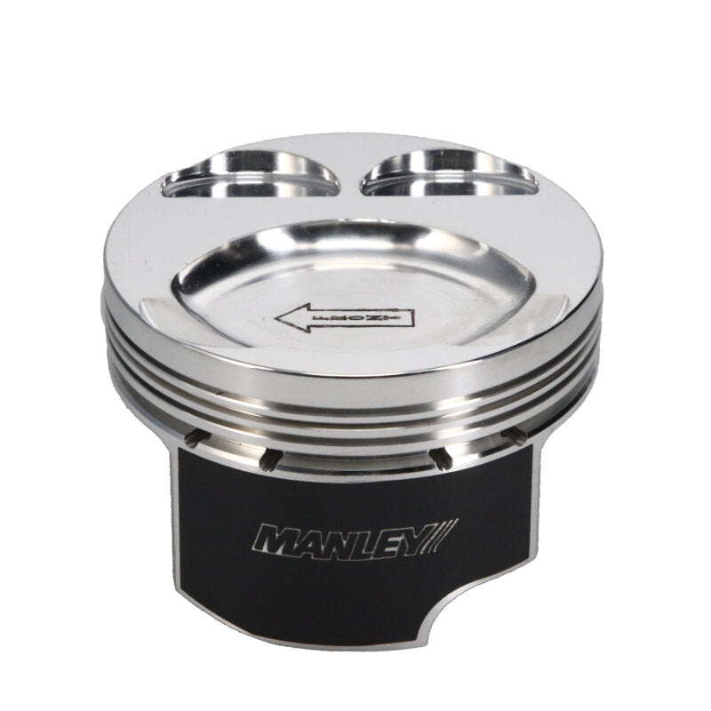 Manley Mazda 94mm 88mm +5mm Bore 9.5 CR Dish Type Platinum Series Pistons w/Rings - 630005C-4