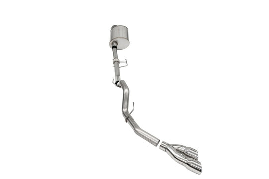 Corsa 2021-2025 Ford F-150 Regular Cab/ 8in Bed 3.5L V6 Sport Cat-Back Single Side Exit-Polished - 21163
