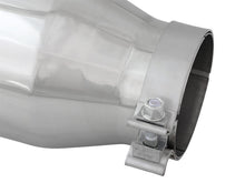 Load image into Gallery viewer, aFe MACH Force-XP 304 SS Single Wall Polished Exhaust Tip Pair 4in Inlet x 6in Outlet x 15in L - 49T40606-P15