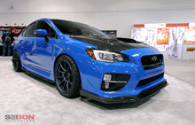 Load image into Gallery viewer, Seibon 2015+ Subaru STI/WRX MB3-Style Carbon Fiber Front Lip - FL15SBIMP-MB3