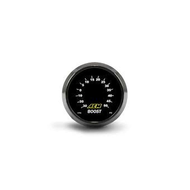 AEM 52mm Boost Digital Gauge -30-50psi - 30-4408