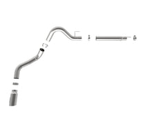 Load image into Gallery viewer, aFe Atlas 4in Aluminized Steel DPF-Back Exh 18-19 Ford F-150 V6-3.0L (td) w/ Polished Tip - 49-03106-P