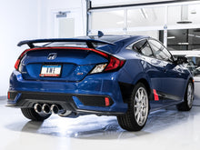 Load image into Gallery viewer, AWE Tuning 2016+ Honda Civic Si Touring Edition Exhaust w/Front Pipe &amp; Triple Chrome Silver Tips - 3015-52012