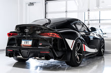 Load image into Gallery viewer, AWE Tuning 2020 Toyota Supra A90 Resonated Touring Edition Exhaust - 5in Diamond Black Tips - 3015-33132
