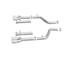 Load image into Gallery viewer, MagnaFlow Axle-Back, SS, 2.5in, Quad Split Rear 3.5in Tip 2015 Dodge Challenger R/T 5.7L - 19210