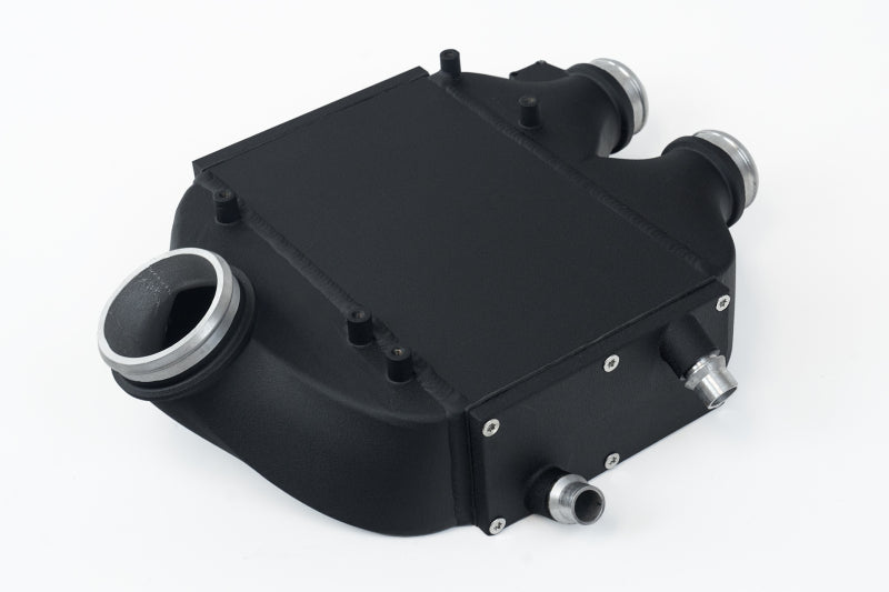 CSF 2014+ BMW M3/M4 (F8X) Top Mount Charge-Air-Cooler - Crinkle Black - 8082