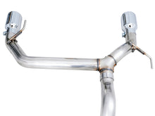 Load image into Gallery viewer, AWE Tuning 2021+ Ford Bronco 0FG Dual Rear Exit Exhaust w/Chrome Silver Tips &amp; Bash Guard - 3015-32456