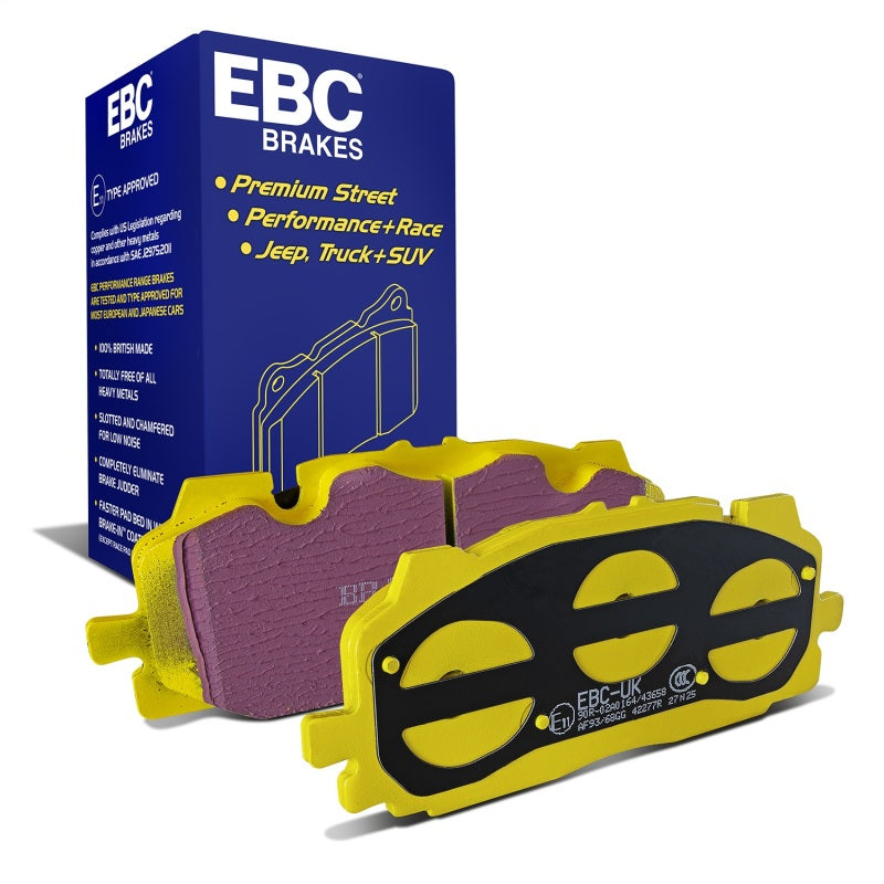 EBC 17-24 Audi RS4 2.9TT / 21-24 Audi RS3 2.5T Yellowstuff Front Brake Pads - DP42277R