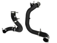 Load image into Gallery viewer, aFe BladeRunner 15-20 VW GTI (MKVII) L4-2.0L (t) Aluminum Hot and Cold Charge Pipe Kit Black - 46-20414-B