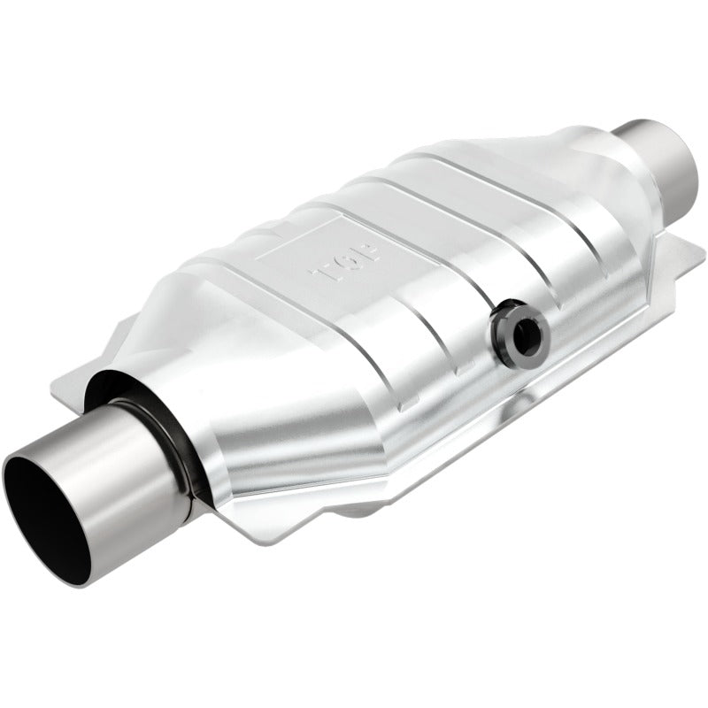 MagnaFlow Universal Catalytic Converter 2.5 Midbed O2 CA OBDII Ul - 459056