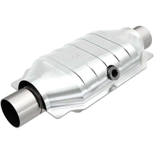 MagnaFlow Universal Catalytic Converter 2.5 Midbed O2 CA OBDII Ul - 459056