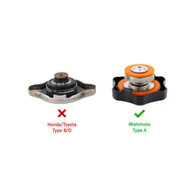 Load image into Gallery viewer, Mishimoto 1.3 Bar Rated Carbon Fiber Radiator Cap Small Import - MMRC-13-SMCF