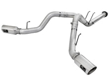 Load image into Gallery viewer, aFe Atlas Exhaust 4in DPF-Back Exhaust Aluminized Steel Polished Tip 11-14 ford Diesel Truck V8-6.7L - 49-03065-P
