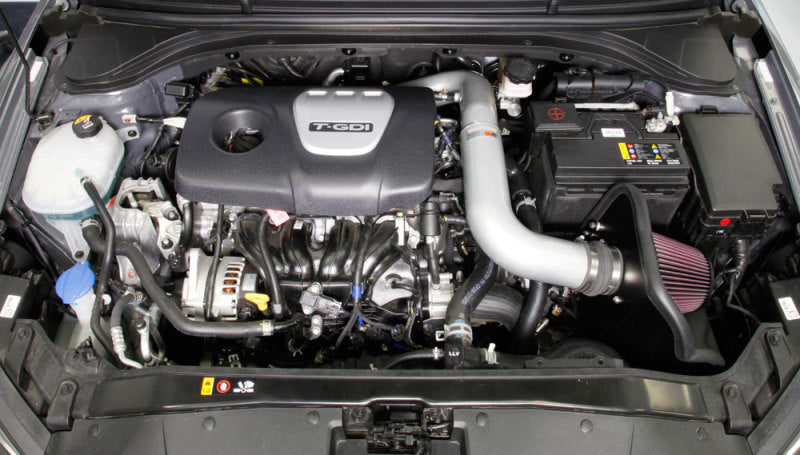 K&N 17-18 Hyundai Elantra L4-1.6L F/I Typhoon Performance Air Intake System - 69-5317TS