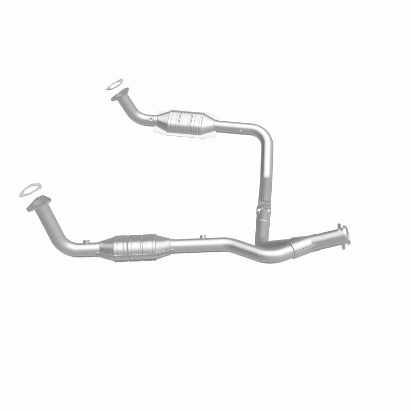 MagnaFlow DF Cat. Conv 95-99 Range Rover 4.0/4.6L GEMS Y-Pipe Assembly *NOT FOR SALE IN CALIFORNIA* - 93694