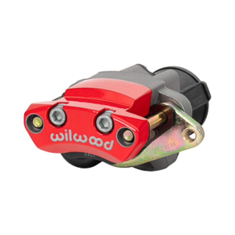 Wilwood Red Electric Parking Brake Caliper - 2in Bracket - 1.19-1.25in - Right - 120-15687-RD