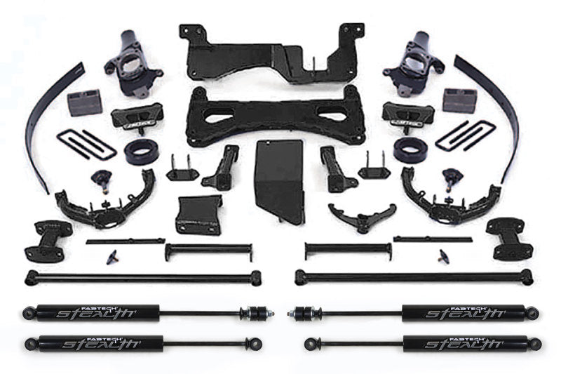 Fabtech 01-06 GM C/K2500HD 8in Perf Sys w/Stealth - K1015M