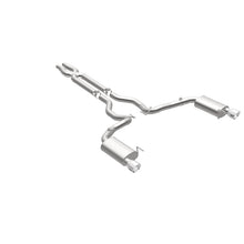 Load image into Gallery viewer, MagnaFlow Cat Back, SS, 3in, Street, Dual Split Polished 4.5in Tips 2015 Ford Mustang GT V8 5.0L - 19100