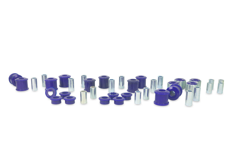 SuperPro 1991 Toyota Land Cruiser Base Front / Rear Vehicle Bushing Kit - 2 Deg. Caster Correction - KIT058ADJK
