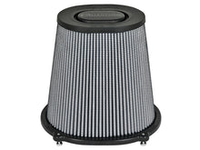 Load image into Gallery viewer, aFe Quantum Pro DRY S Air Filter Flat Top - 5in Flange x 9in Height - 21-90098