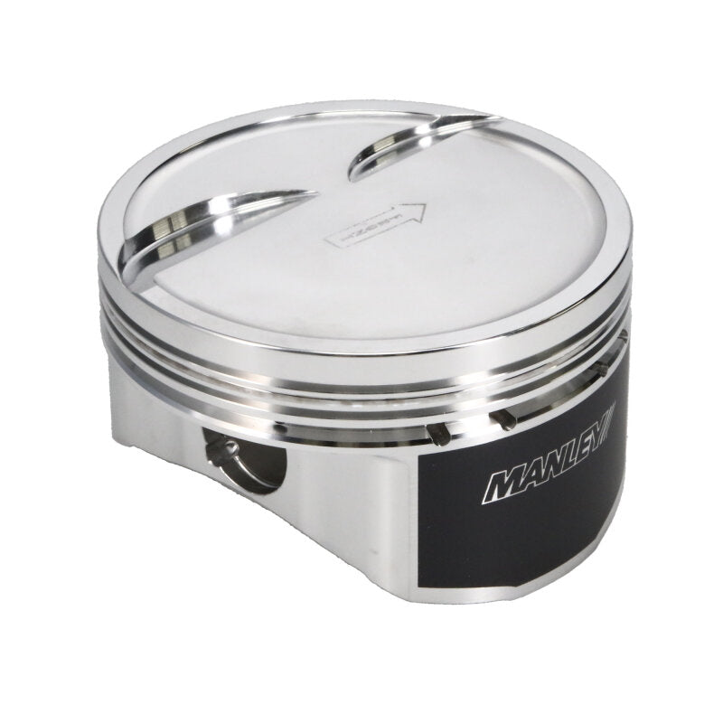 Manley Small Block Chevy LS Series 4.070in Bore - 1.304in CD - -10 cc Dish Platinum Series Pistons - 596170C-8