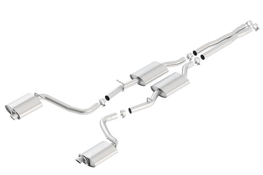 Borla 15-16 Dodge Charger R/T 5.7L No Tip Use Factory Valence Single Split Rear Exit S-Type Exhaust - 140636