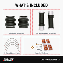 Load image into Gallery viewer, Air Lift 14-24 Infiniti Q50 (w/ Ball Lower Mount) Coil to Air Upgrade Kit - 83011