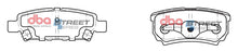 Load image into Gallery viewer, DBA 11-14 Chrysler 200 (262mm Rear Rotor) Street Series Rear Brake Pads - DB1686SS
