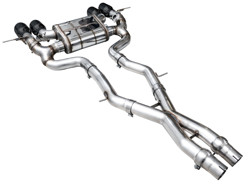 AWE Tuning 23-24 BMW G87 M2 SwitchPath Edition Exhaust - Diamond Black Tips - 3025-43487
