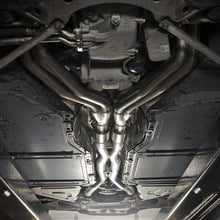 Load image into Gallery viewer, Stainless Works 2014-18 Corvette 6.2L Headers 2in Primaries w/ High-Flow Cats X-Pipe - C72CAT