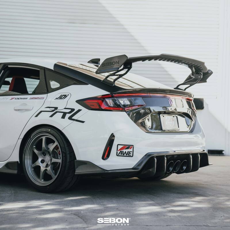 Seibon 2023+ Honda Civic Type R MB-Style Carbon Fiber Rear Diffuser - RD23HDCVR-MB