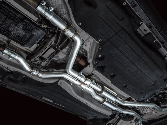 AWE Tuning 2020+ Ford Explorer ST Touring Edition Exhaust w/ Chrome Silver Tips - 3015-42625