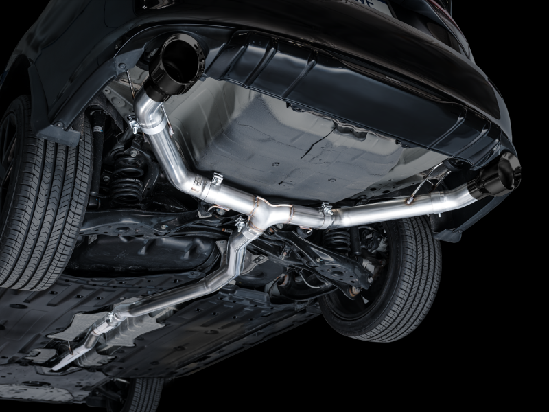 AWE Tuning 22+ Honda Civic Si/Acura Integra Track Edition Cat-Back Exhaust - Dual Diamond Black Tips - 3020-33331