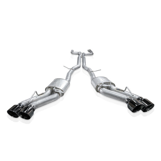 Stainless Works 22-25 Cadillac CT5-V Blackwing Catback Exhaust - Black Chrome Tips - CT5V22CB-BC