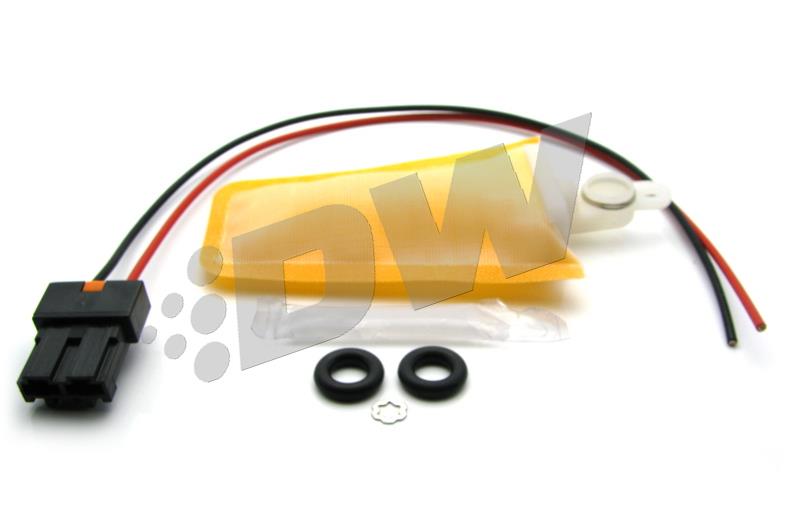 DeatschWerks 265 LPH Compact In-Tank Fuel Pump w/ 04+ Lotus Elise/Exige Set Up Kit - 9-652-1006