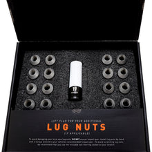Load image into Gallery viewer, Mishimoto Steel Locking Lug Nuts M14x1.5 20pc Set Black - MMLG-M14-20LBK