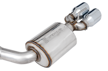 Load image into Gallery viewer, AWE Tuning 2015+ Dodge Challenger 6.4L/6.2L Non-Resonated Touring Edition Exhaust - Quad Silver Tips - 3020-42074