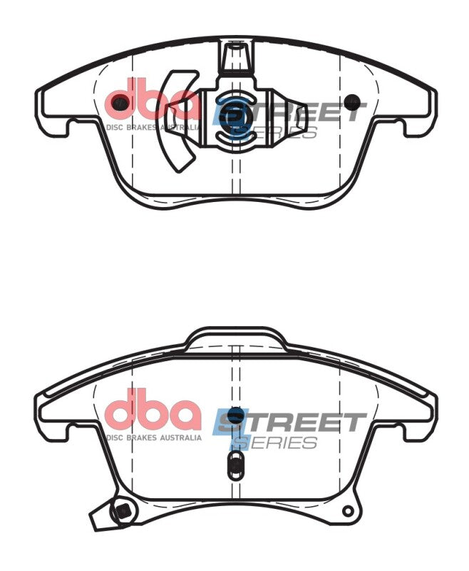 DBA 14-19 Ford Fusion Hybrid Street Series Front Brake Pads - DB2405SS