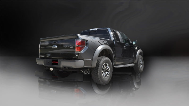 Corsa 2011-14 Ford F-150 Raptor 6.2L V8 144in Wheelbase Xtreme Cat-Back Resonator Delete Kit Exhaust - 14758