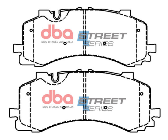 DBA 2018+ Audi S6 Street Series Front Brake Pads - DB15124SS