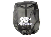Load image into Gallery viewer, K&amp;N PreCharger Tapered Air Filter Wrap Black 6in Height / 6in Diameter - 22-8033PK