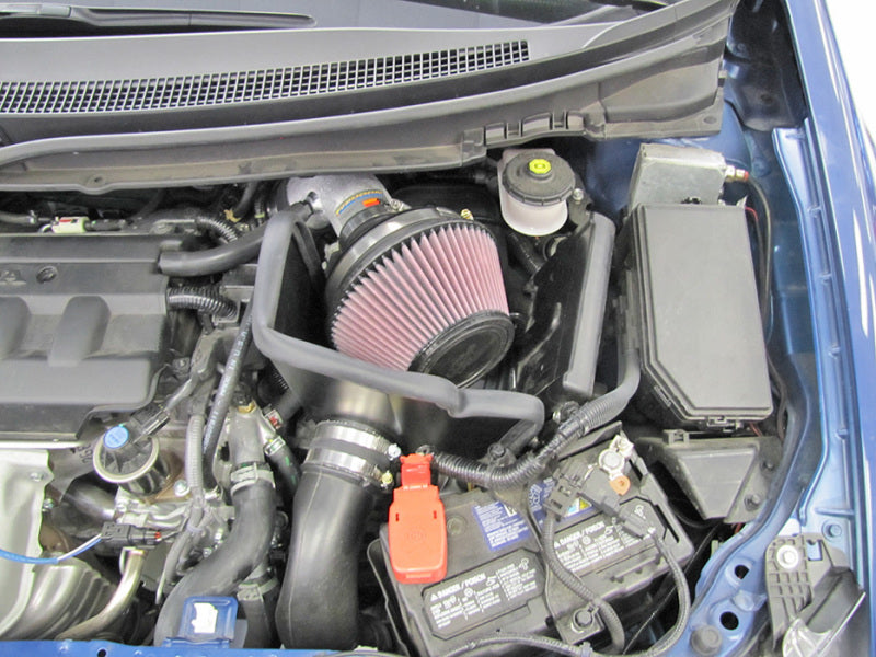K&N 12-13 Honda Civic 1.8L L4 Silver Typhoon Intake - 69-1020TS