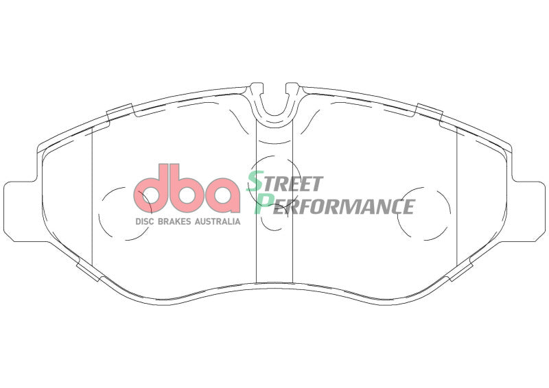 DBA 07-09 Dodge Sprinter 2500 (w/285mm Frt Rotor/Bosch Pin Type) Front SP Performance Brake Pads - DB1973SP