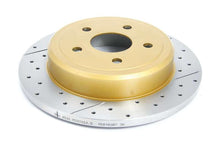 Load image into Gallery viewer, DBA 06-10 Jeep Commander Rear Drilled &amp; Slotted Street Series Rotor - DBA2531X